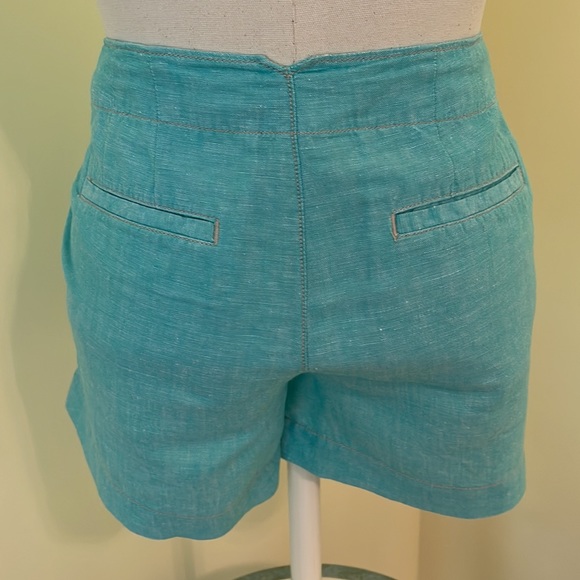 LOFT LINEN/COTTON BLEND SHORTS - Picture 2 of 9